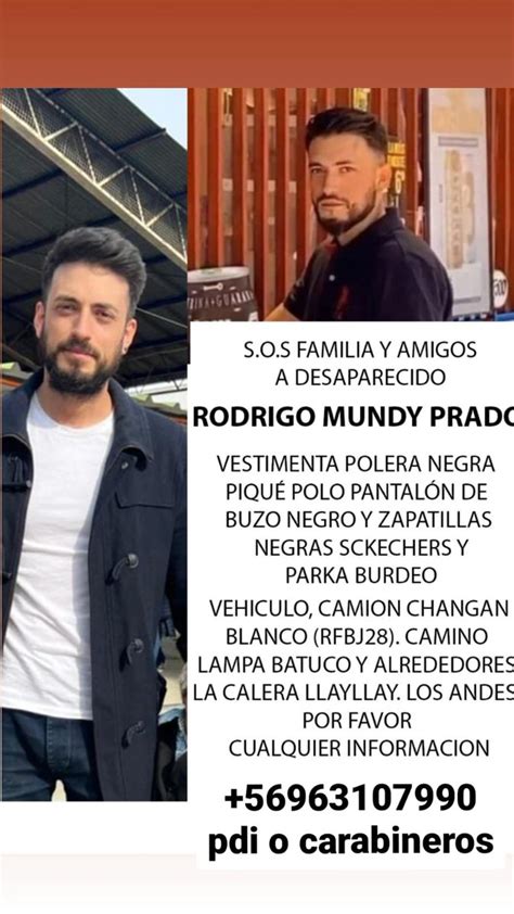 Personas Extraviadas LeyExtraviados On Twitter RT Quilicuraaldia