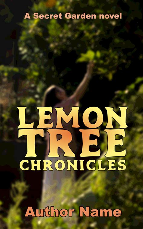 Lemon Tree Chronicles premade book cover - Suzy Turner