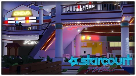 Starcourt Mall Stranger Things Roblox Teaser Youtube