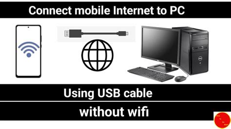 How To Connect Mobile Internet To PC Using USB Cable Without Wifi In