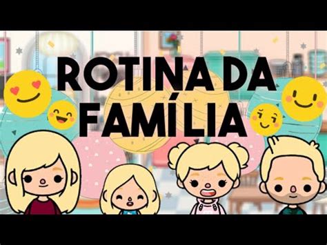 Toca Life World Rotina De Familia YouTube