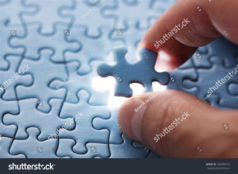 Last Piece Jigsaw Puzzle Concept Solutions Stock Photo (Edit Now) 106909016