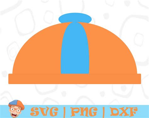 Blippi Hat Svg Blippi Svg Blippi Face Svg Blippi Clipart Etsy