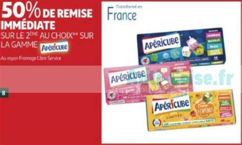 Anti crise fr Fromage Apéritif Apéricube chez Auchan Supermarché 27