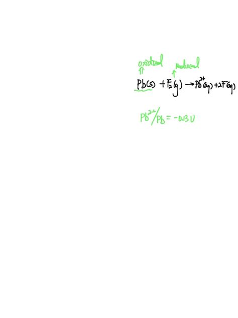 Solved Question 14 5 Pts Use The Standard Half Cell Potentials Listed Below To Calculate The