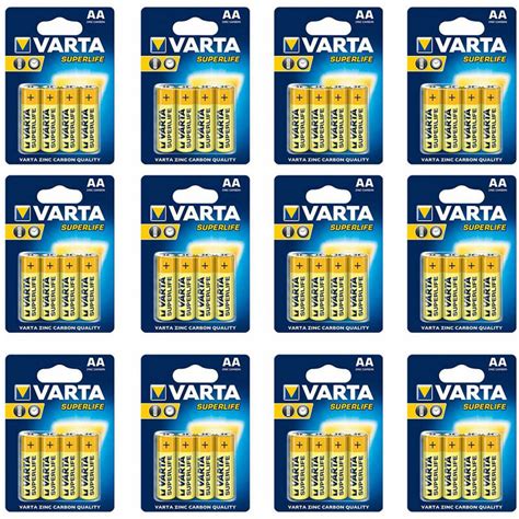 Varta Pile SuperLife Mignon AA LR06 1 5V En Blister De 4 Lot De