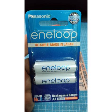 ถ่านชาร์จ Panasonic Eneloop Aa 2ก้อน Up To 2000mah และ 800mah โฉมใหม่