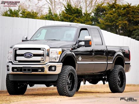 Ford F 250 Super Duty Fuel Maverick D538 Black And Milled 0 X 0