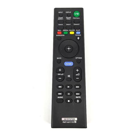 RMT AH111E Remote For Sony Soundbar Home Theater System HT CT291 HT NT3