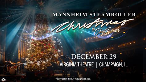 Historic Virginia Theatre To Host Mannheim Steamroller By Chip Davis In