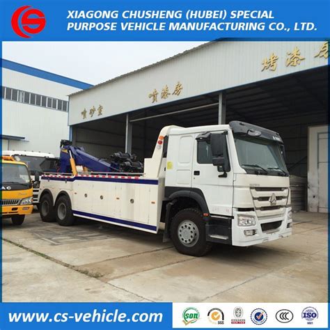 Sinotruck Howo X Mt Road Recovery Wrecker Truck T Emergency