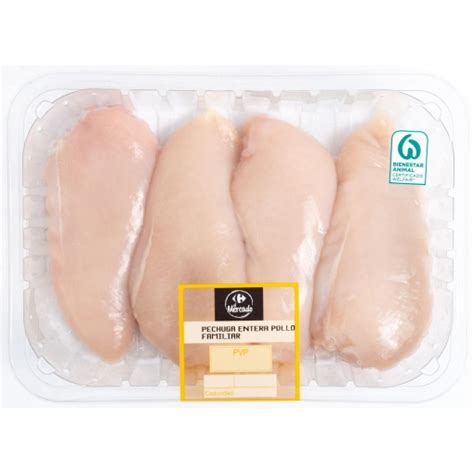 Pechuga De Pollo Carrefour Kg Aprox Supermercado Online Carrefour