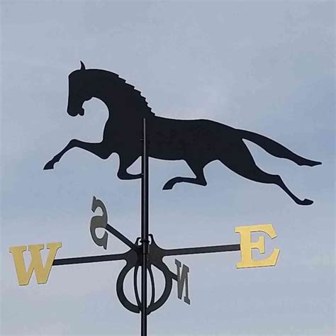 Steel Weathervanes Large Horse Weathervane