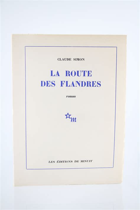 La Route Des Flandres Simon Claude Litt Rature Editions Originales