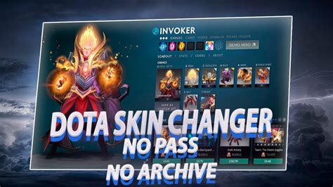 DOTA 2 SKIN CHANGER BEST SKINCHANGER FOR DOTA FOR FREE YouTube