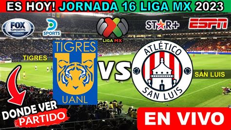 Tigres Vs San Luis En Vivo Donde Ver Y A Que Hora Juega Tigres Vs Atl