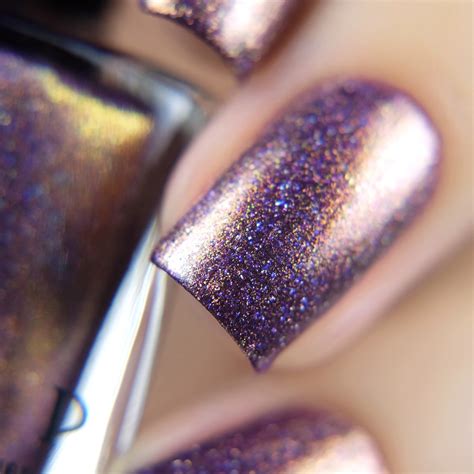 Off The Grid Byzantium Purple Holographic Nail Polish By ILNP