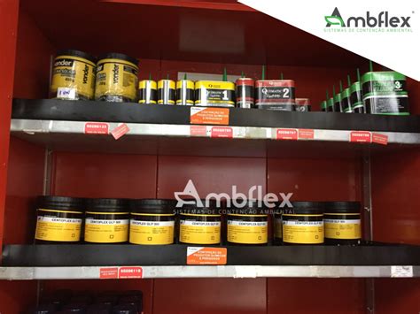Bacia De Contenção Para Prateleiras Ambflex
