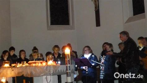 Kumenisches Abendgebet In Der Christuskirche Onetz