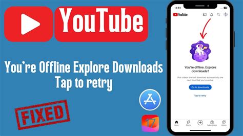 Youtube Youre Offline Connect To Internet Iphone Youre Offline