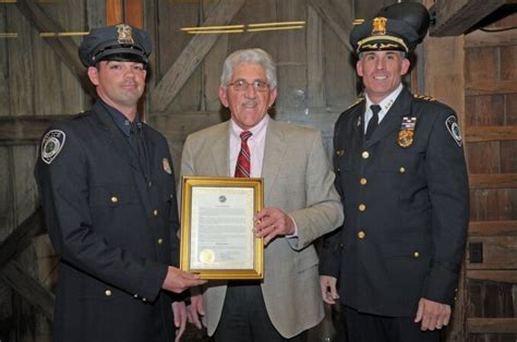 Police Officer Ken Alversa Awarded East Hampton Town Police Officer Of The Year