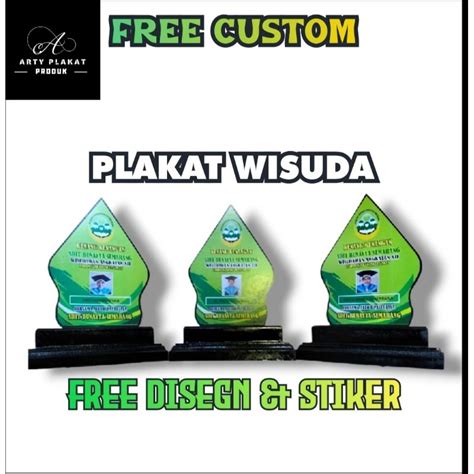 Jual Plakat Wisuda Murah Shopee Indonesia