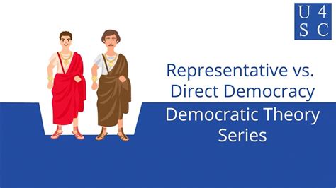 Representative Vs Direct Democracy Power Of The People Democratic