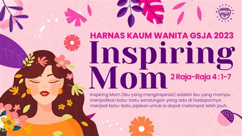 Inspiring Mom Ibadah Hari Nasional Kaum Wanita Gsja Maranatha Malang