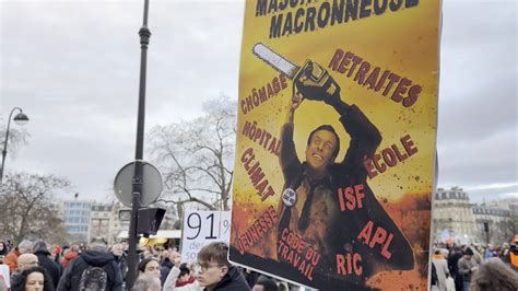 Protestan En Francia Contra Propuesta De Reforma De Pensiones Video