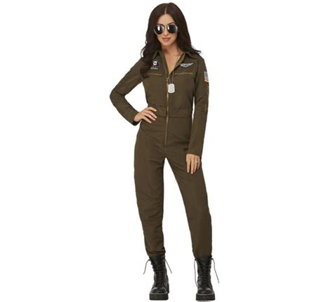 Kostüm Top Gun Maverick Fliegerin Mädchen Frauen