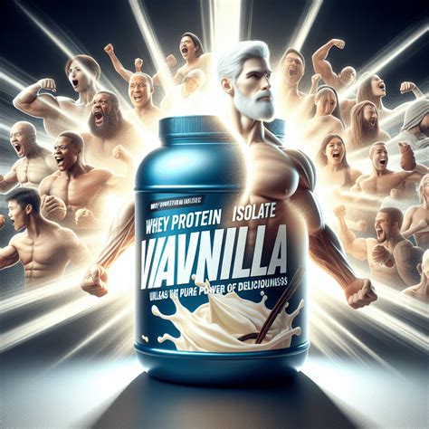 Vanilla Whey Protein Isolate Pure Delicious Power