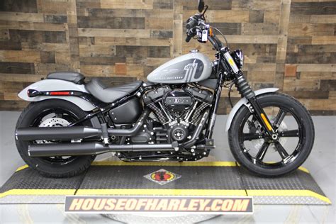 2024 Harley Davidson Street Bob 114 Billiard Grey House Of Harley