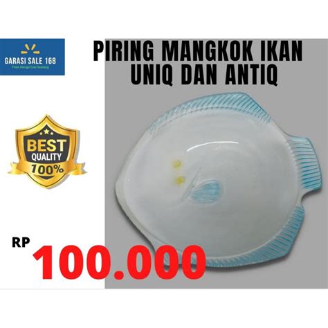 Jual Piring Ikan Piring Mangkok Kaca Bentuk Ikan Piring Mangkuk