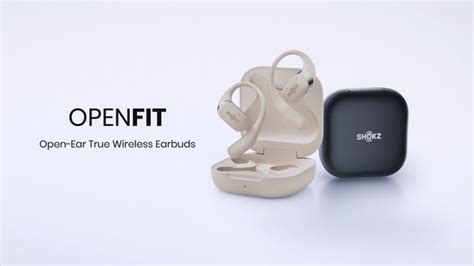 Shokz Openfit Open Ear True Wireless Earbuds Beige Lazada Singapore