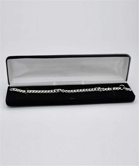 Silver Curb Chain Bracelet Loyalty Brand Products