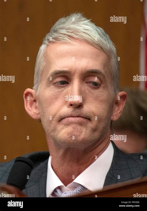 United States Representative Trey Gowdy Republican Of South Carolina Chairman Us House