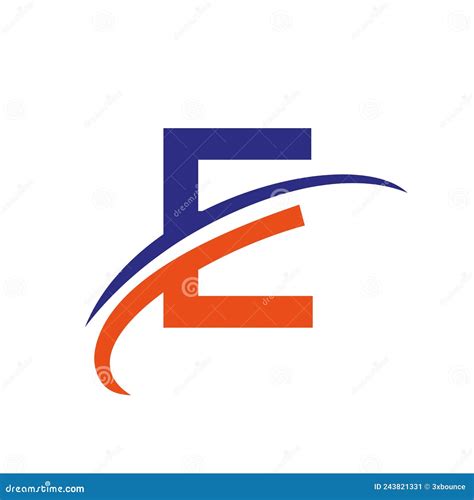 Initial Letter E Logo Vector Template Modern And Simple Design E