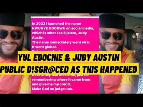 YUL EDOCHIE JUDY AUSTIN PUBLICLY D SGR CD AFTER THIS HAPPENED YouTube