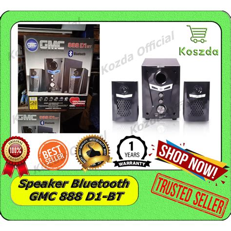 Jual Speaker Aktif BLUETOOTH GMC 888 D1 BT Original Resmi Shopee