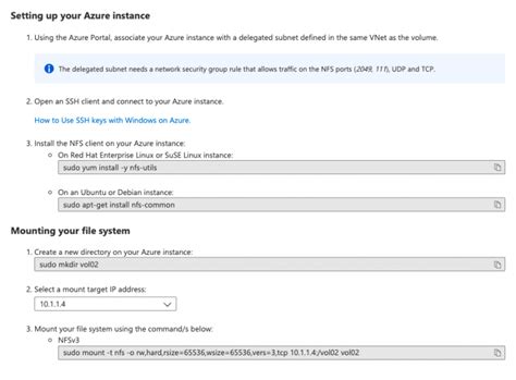 Mounting Your Azure Netapp Files Volumes Mashford S Musings