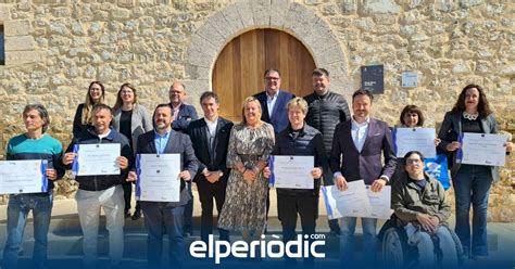 Francesc Colomer entrega los distintivos Sicted de Calidad Turística a