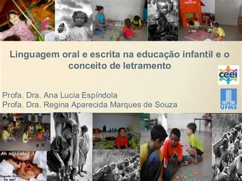 1 Linguagem Oral E Escrita Na Educação Infantil