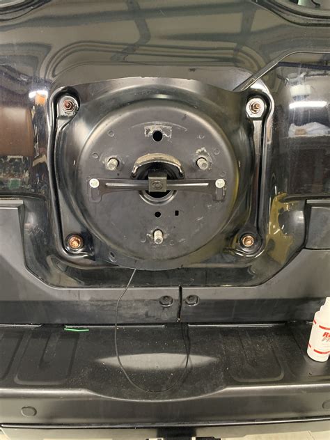 Spare Tire Mount Too Big For My New Wheel Help Toyota Fj Cruiser Forum