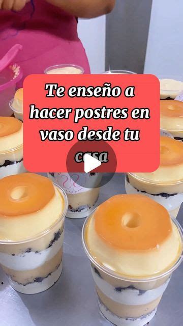 Postres En Vaso Recetas Reposteria Curso Online On Instagram