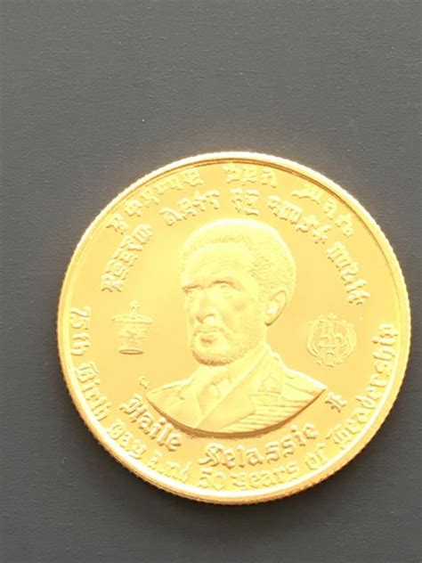 Ethiopia Dollar Haile Selassie Gold Catawiki