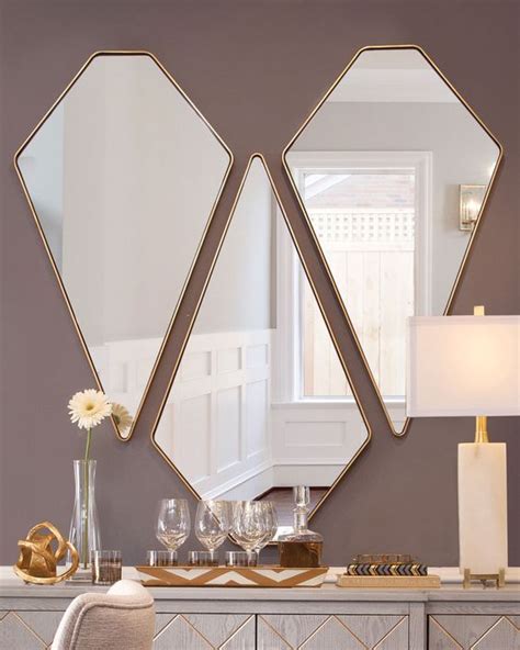 Modern Mirrors To Embellish Your Imposing Buffets And Cabinets Mirror