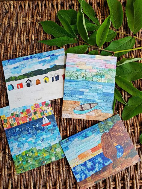 4 Note Cards Art Print Cards Blank Cards With Envelopes Etsy