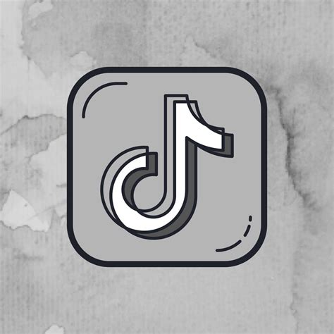 Tiktok Logo Aesthetic Grey Aesthetic Letters Future Wallpaper Army Wallpaper Iphone Logo