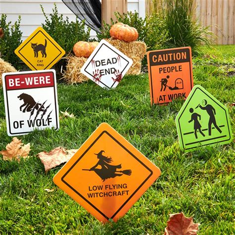 Halloween Road Signs Mpar 735