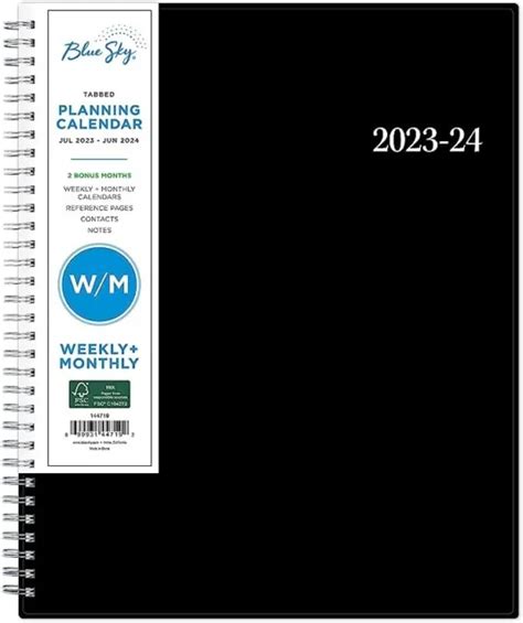 Monthly Blue Sky Planner 2024 - Janis Leslie